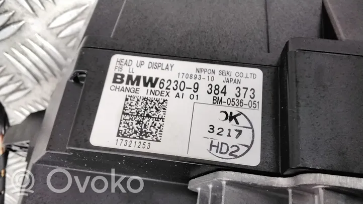 BMW X5 F15 Head up display screen 9384373