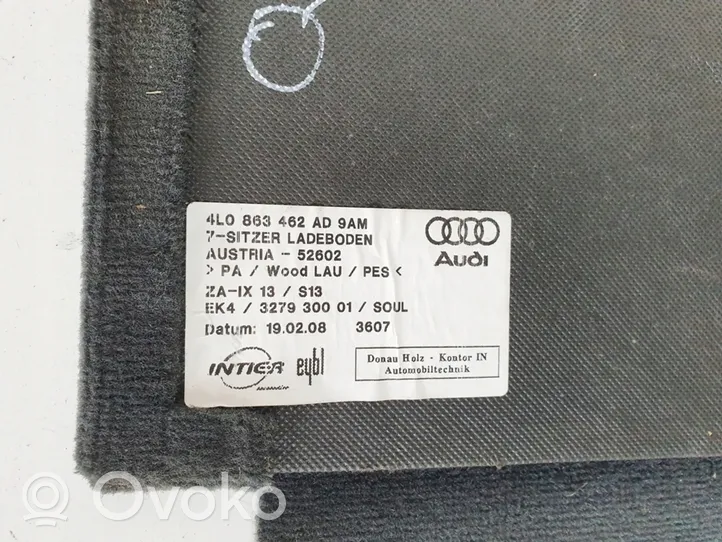 Audi Q7 4L Tavaratilan pohjan tekstiilimatto 