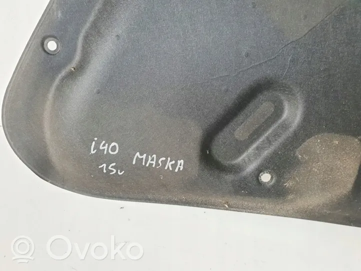 Hyundai i40 Izolacja termiczna / wygłuszenie pokrywy / maski silnika 