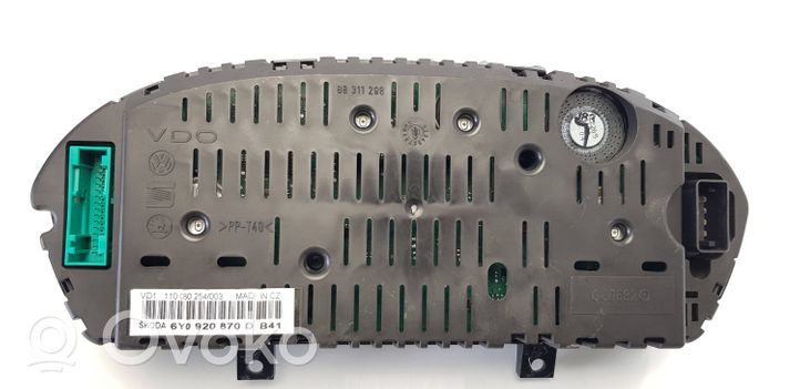 Skoda Fabia Mk1 (6Y) Komputer / Sterownik ECU i komplet kluczy 6Y0920870D