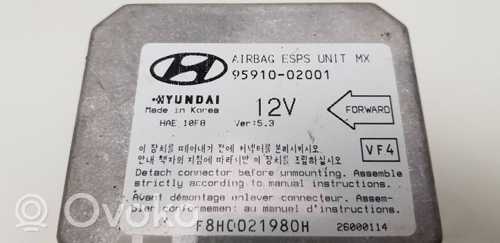 Hyundai Atos Prime Turvatyynyn ohjainlaite/moduuli 9591002001