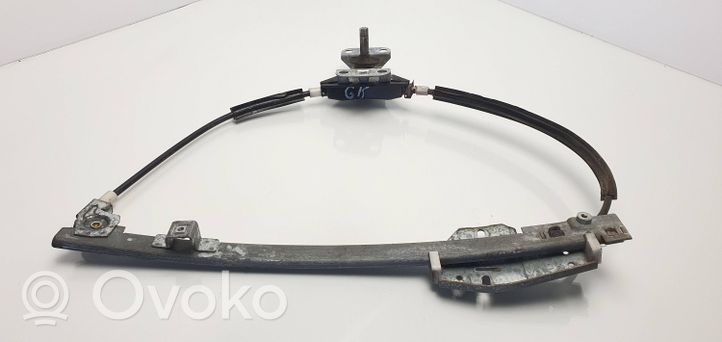 Volkswagen PASSAT B3 Takaoven manuaalinen ikkunan nostin 357839401