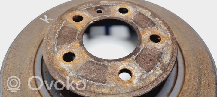 Opel Zafira C Rear brake disc 