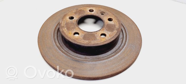 Opel Zafira C Rear brake disc 