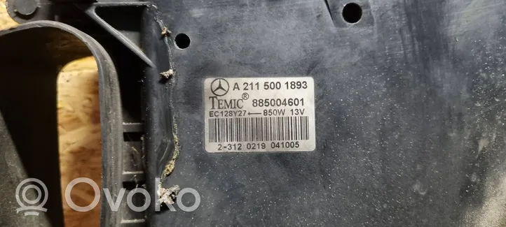 Mercedes-Benz E W211 Set del radiatore A2115001893