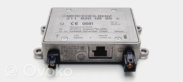 Mercedes-Benz E W211 Antenos valdymo blokas 2118200885