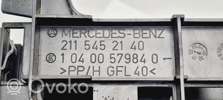 Mercedes-Benz E W211 Kita variklio skyriaus detalė 2115452140