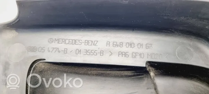 Mercedes-Benz E W211 Variklio dangtis (apdaila) A6480100167