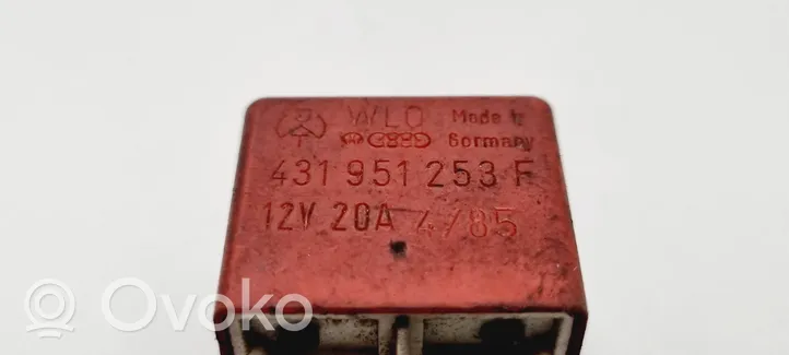 Audi 100 200 5000 C3 Other relay 431951253F