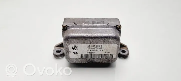 Volkswagen Golf V Vakaajan pitkittäiskiihtyvyystunnistin (ESP) 1K0907655B