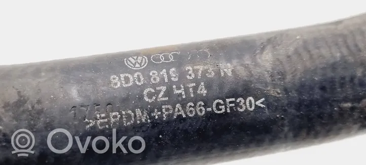 Volkswagen PASSAT B5 Przewód / Wąż chłodnicy 8D0819373N