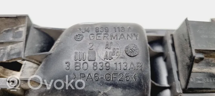 Volkswagen PASSAT B5 Klamka wewnętrzna drzwi tylnych 1J4839113A