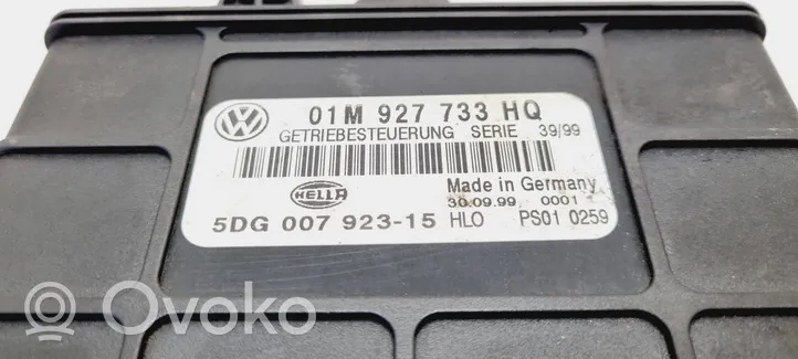 Volkswagen Golf IV Vaihdelaatikon ohjainlaite/moduuli 01M927733HQ
