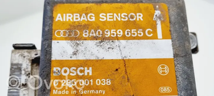 Audi A4 S4 B5 8D Centralina/modulo airbag 8A0959655C