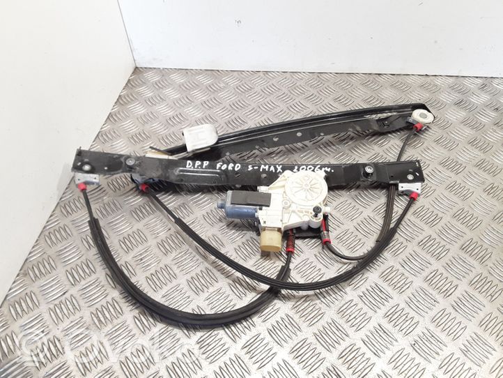 Ford S-MAX Front door window regulator with motor 0130822286