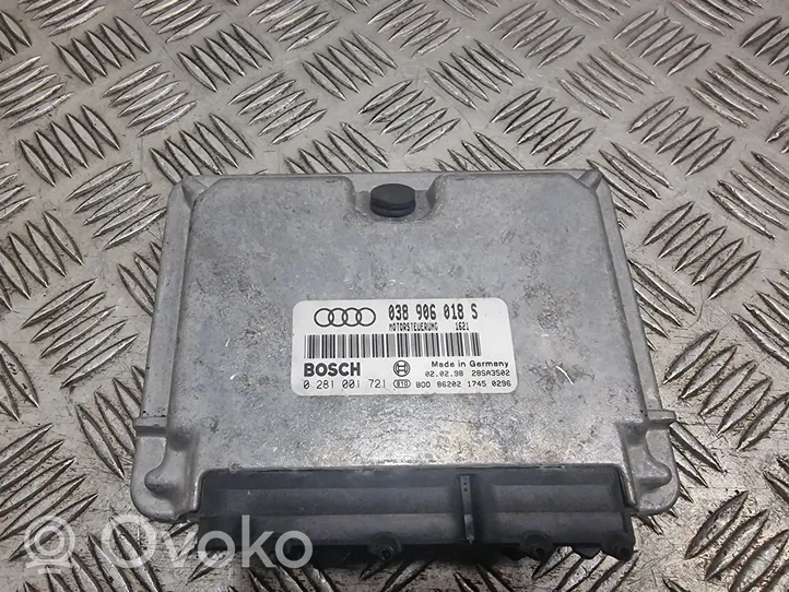 Audi A4 S4 B5 8D Sterownik / Moduł ECU 038906018S