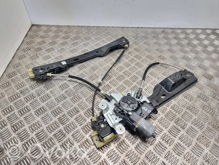 Opel Astra J Front door window regulator with motor 915363103