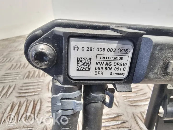 Volkswagen Cross Polo Exhaust gas pressure sensor 059906051C