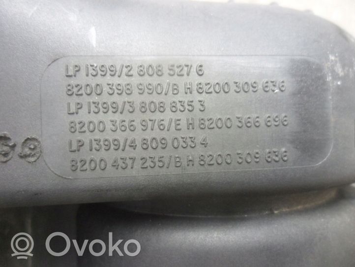 Renault Clio III Support, boîtier de filtre à air 8200398990