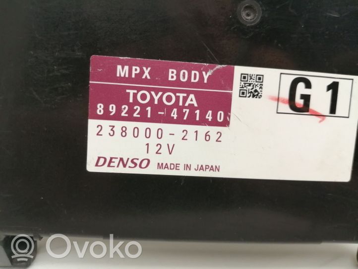 Toyota Prius (XW30) Motora vadības bloka ECU 8922147140