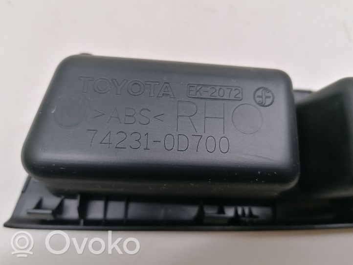 Toyota Yaris Elektrisko logu slēdzis 742310D700