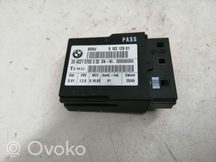 BMW 5 E60 E61 Modulo di controllo sedile 918212801