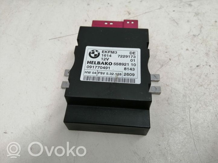 BMW 5 E60 E61 Degvielas sūkņa vadības bloks 7229173