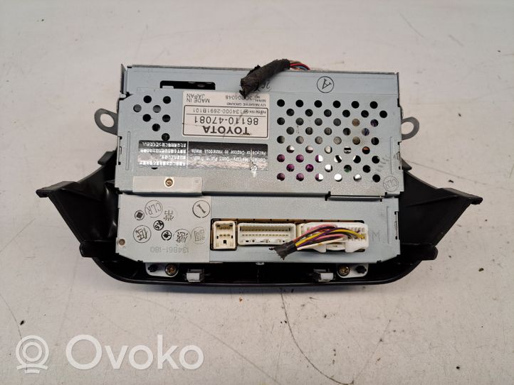 Toyota Prius (XW20) Monitor / wyświetlacz / ekran 8611047081