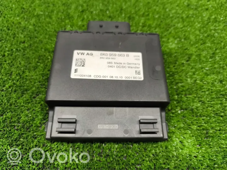 Audi A7 S7 4G Module convertisseur de tension 8K0959663B