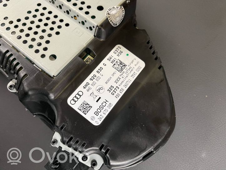 Audi A8 S8 D4 4H Tachimetro (quadro strumenti) 4H0920830G