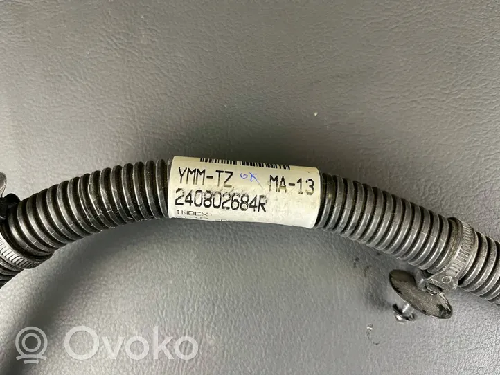 Renault Zoe Cable negativo de tierra (batería) 240802684R