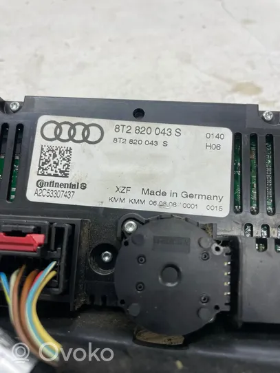 Audi A5 8T 8F Panel klimatyzacji 8T2820043S