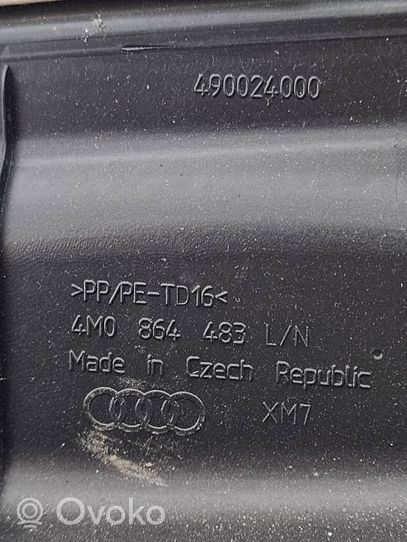 Audi Q7 4M Rivestimento di protezione sottoporta del bagagliaio/baule 4M0864483L