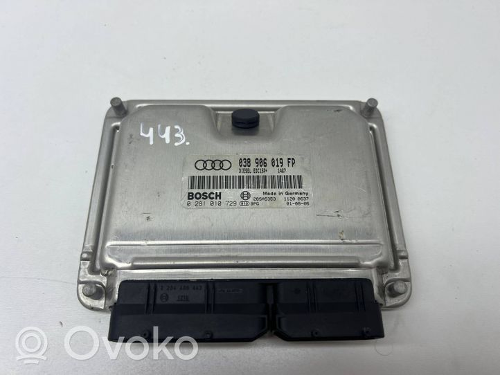 Audi A4 S4 B6 8E 8H Sterownik / Moduł ECU 038906019FP