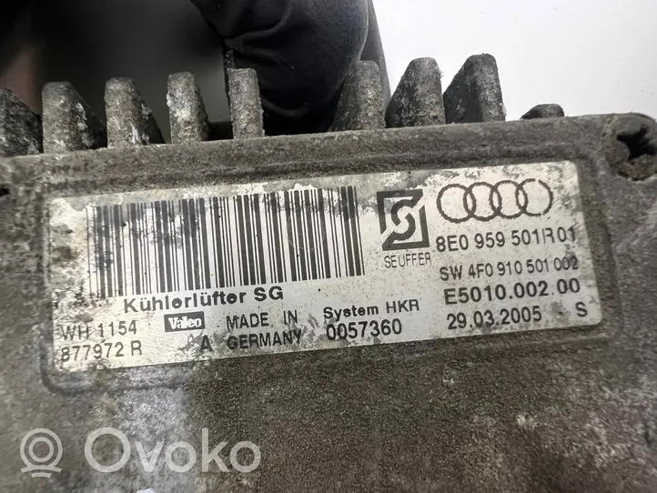 Audi A4 S4 B7 8E 8H Set ventola 8E0959501R