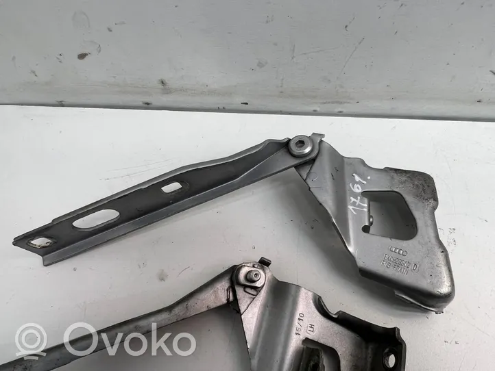 Audi A4 S4 B8 8K Cerniere del vano motore/cofano 8K0823302D