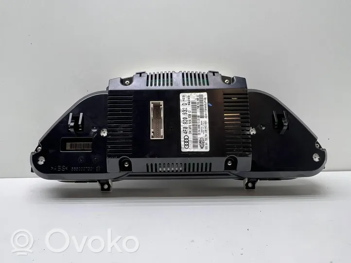 Audi A6 S6 C6 4F Tachimetro (quadro strumenti) 4F0920932D