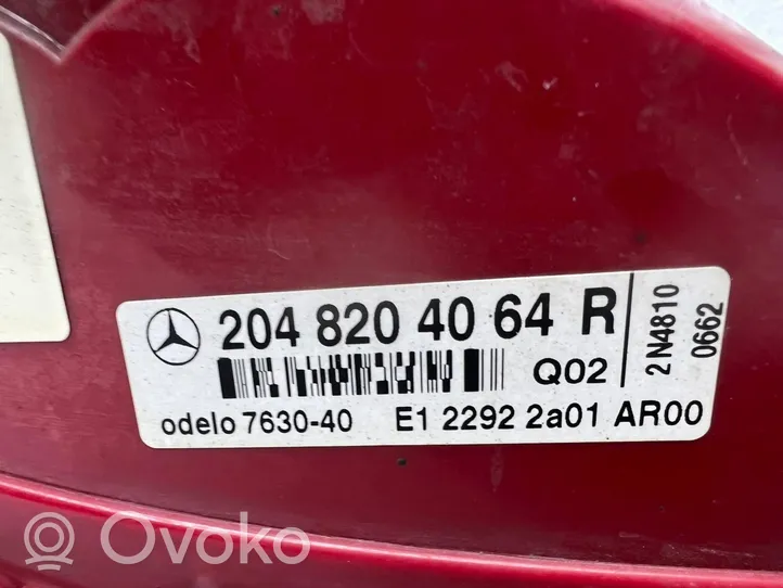 Mercedes-Benz C W204 Feux arrière / postérieurs A2048204064