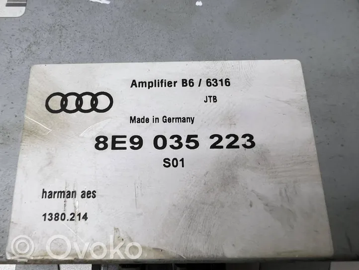 Audi A4 S4 B6 8E 8H Amplificateur de son 8E9035223