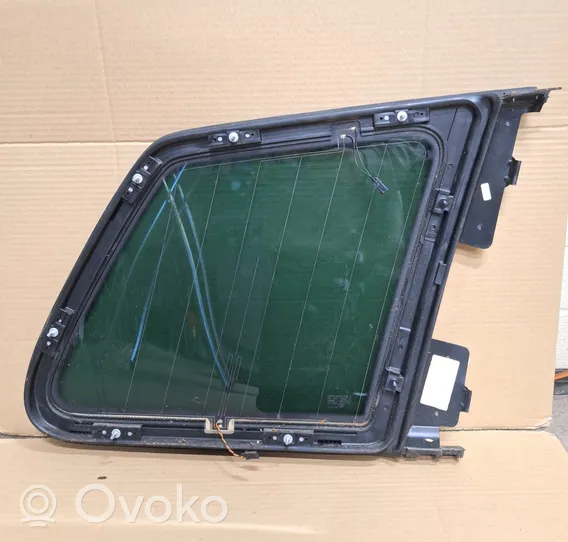 Volkswagen Touareg I Rear side window/glass 43R00069