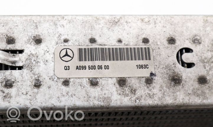 Mercedes-Benz GL X166 Välijäähdyttimen jäähdytin A0995000600