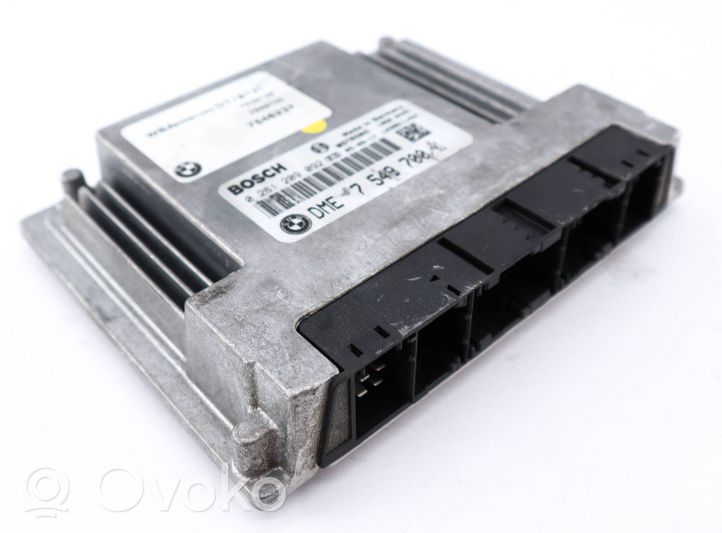 BMW 7 E65 E66 Komputer / Sterownik ECU i komplet kluczy 7549700