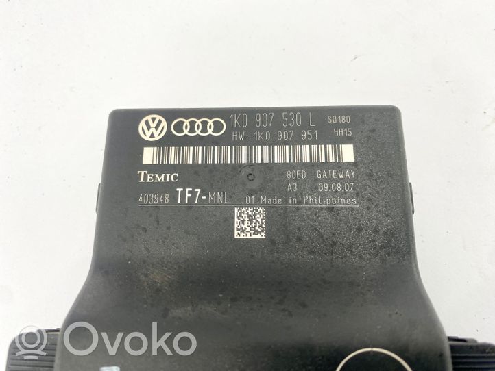 Audi A3 S3 A3 Sportback 8P Väylän ohjainlaite 1K0907530L