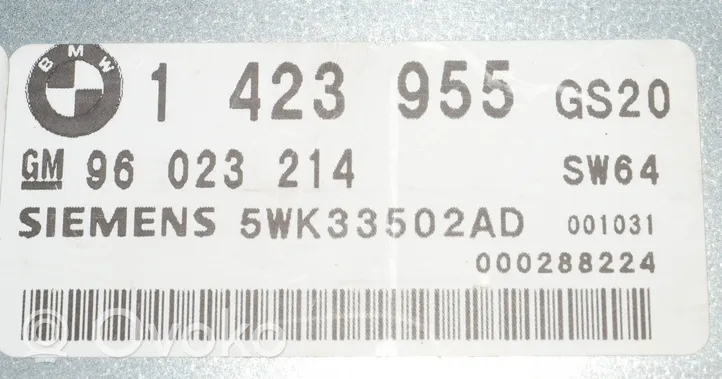 BMW 5 E39 Pavarų dėžės valdymo blokas 1423955