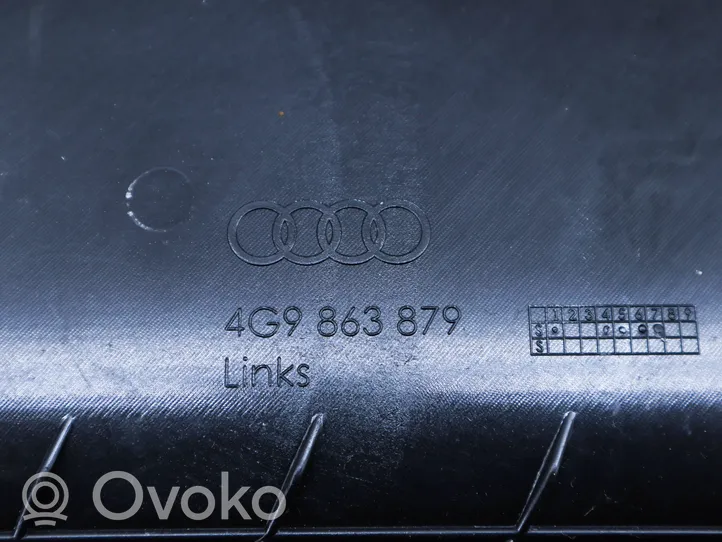 Audi A6 S6 C7 4G Sānu dekoratīvās apdares panelis 4G9863879