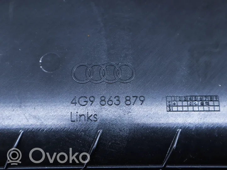 Audi A6 S6 C7 4G Boczek / Tapicerka / bagażnika 4G9863879