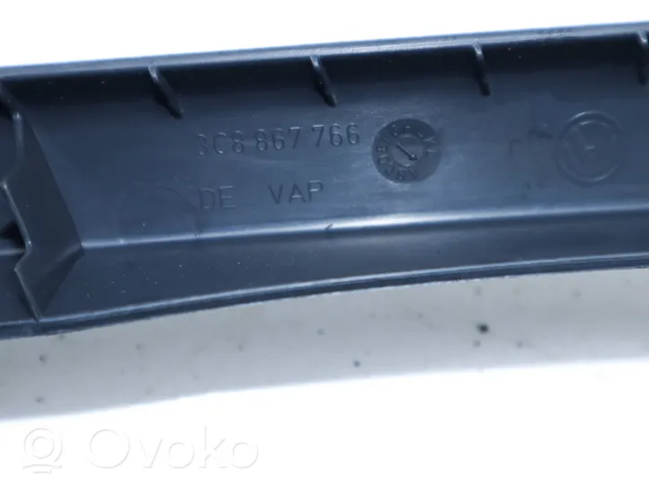 Volkswagen PASSAT CC Rivestimento laterale della consolle centrale posteriore 3C8867766