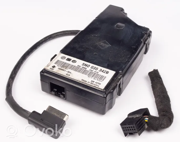 Volkswagen Golf VI USB interface control unit module 5N0035342B