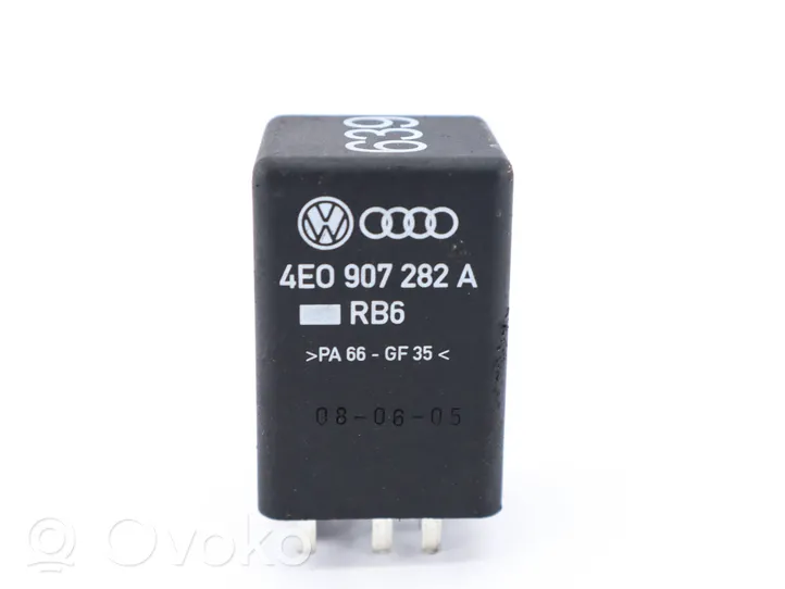 Audi A6 S6 C6 4F Glow plug pre-heat relay 4E0907282A