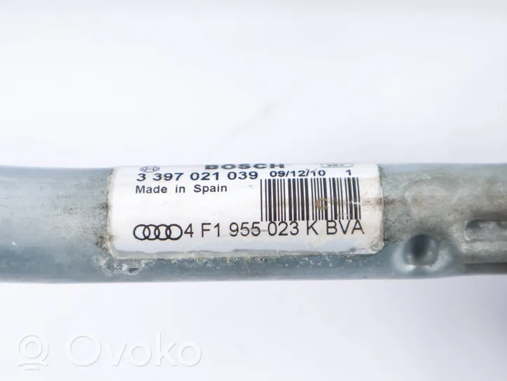 Audi A6 S6 C6 4F Etupyyhkimen vivusto ja moottori 4F1955023K